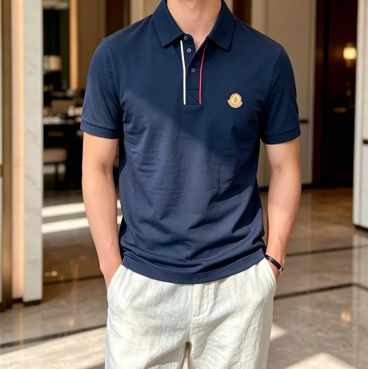 MON ** 2026 New Arrival Original POLO ， ， ！ ， ， Breathable ， ， logo ！ ！ ， ， ！ ， ，Premium ！ Versatile 。Size：M-4XL